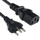 Cabo de Força Para Pc Cpu Monitor Panelas Elétricas 1,2 metros