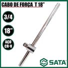 Cabo de forca t 1/2" 250mm sata crv