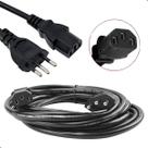 Cabo de Força Tripolar 5 Metros 10A P/ Fonte Pc Tv 110v/220v