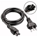 Cabo de Força Tripolar de Energia Mickey 10A 250V 1,5mts 3 x 0,75mm Preto CAB-2402 Onex