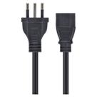 Cabo de Forca Tripolar para Fonte 3X0,50 MM 250V 10A - 50 CM
