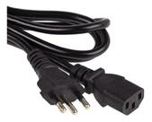 Cabo De Força Tripolar Para Fonte Atx Pc 03 Pinos