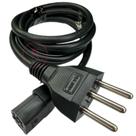Cabo de Força Tripolar Reforçado Bitola 3x1mm e Plug de 10A para Panelas Elétricas Arroz e Pressão Cabo de Força Tripolar Reforçado Bitola 3x1mm e Plug de 10A para Panelas Elétricas Arroz e Pressão