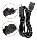 Cabo De Força Tv Lg 39Ln54000, Para Samsung, Aoc, Pc Cabo De Força Tv Lg 39Ln54000, Para Samsung, Aoc, Pc