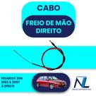 Cabo de freio Peugeot 306 traseiro esquerdo a disco 1992 /07 Cabo de freio Peugeot 306 traseiro esquerdo a disco 1992 /07