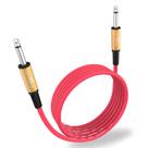 Cabo de guitarra Augioth GC-11 6m/20 pés reto para vermelho reto