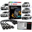 Cabo de Ignição Bosch F00099C130 Palio Siena Uno Strada Doblo Idea 1.0 1.3 1.4 Fire 8V Jogo 4 Cabos Cabo de Ignição Bosch F00099C130 Palio Siena Uno Strada Doblo Idea 1.0 1.3 1.4 Fire 8V Jogo 4 Cabos