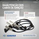 Cabo de ignição Fiat Prêmio 1992 a 1994 GAUSS GC5009