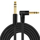 Cabo de instrumento belipro 6,35 mm TRS macho para macho 15 m Cabo de instrumento belipro 6,35 mm TRS macho para macho 15 m