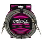 Cabo de instrumento Ernie Ball Silver Fox 1/4 Straight 18 pés