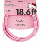 Cabo de instrumento Fender Hello Kitty Cabo de guitarra de 5,7 m rosa