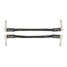 Cabo de instrumento Fender Professional Series de 15 cm, pacote com 2