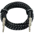 Cabo de instrumento GLS Audio 1/4 de polegada TS para 1/4 de polegada 6m