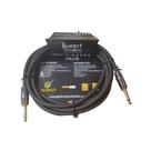 Cabo de instrumentos P10 x P10 Serie TOP TJ150 Mute 3m Konect
