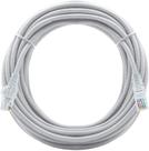 Cabo de Internet RJ45 Cat 6 10GBPS Giga Lan Ethernet 100% Cobre Branco 3 Metros