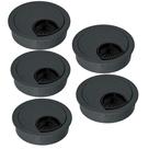 Cabo de mesa Grommet SIGNITE com orifício de 2,5 polegadas/60 mm (cinza escuro)