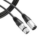 Cabo De Microfone Balanceado XLR Macho + XLR Femea 5 Metros SK-CB05 Skypix