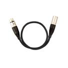 Cabo De Microfone Cannon Macho x Femea Balanceado Amphenol - 50 cm Cabo De Microfone Cannon Macho x Femea Balanceado Amphenol - 50 cm