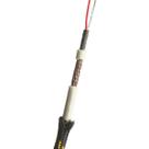Cabo de Microfone Linha Profissional 2x0,30 mm² de Tecido