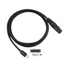 Cabo de Microfone Profissional XLR Fema TIPO-C Para Celulares Versão Global USB-C