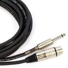 Cabo de Microfone Santo Ângelo Ninja - XLR Fêmea x P10 Mono Cabo de Microfone Santo Ângelo Ninja - XLR Fêmea x P10 Mono