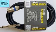 Cabo De Microfone Stand Xlr M X P10 Metal Dupla Blindagem