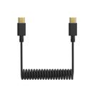 Cabo de Microfone USB C para USB C para DJI Mic Mini/Mic 2 / Rode Wireless Pro/Wireless Go 2 e Hollyland Lark M2 M1 150 Max Duo