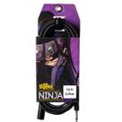 Cabo de Microfone XLR/P10 Santo Angelo Ninja NM B 3,05M 10FT Cabo de Microfone XLR/P10 Santo Angelo Ninja NM B 3,05M 10FT