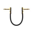 Cabo De Pedal De Efeito Para Guitarra De 6,35mm Com Conector Em Ângulo Direito De 1/4, Comprimento