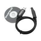 Cabo De Programação USB Baofeng UV9RPlus Com CD Driver Para Walkie Talkies Pofung UV-XR A-58 UV-9R