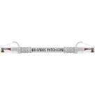 Cabo De Rede 10 Centímetros Patch Cord Cat5e UTP 100% Cobre Branco