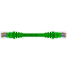 Cabo De Rede 15 Centímetros Patch Cord Cat6 UTP Giga 100% Cobre 10GBPs Verde