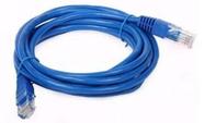 Cabo de Rede 1,8Metros Dex CR18, Patch Cord, Cat5, Azul