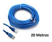 Cabo De Rede 20 Metros Internet Lan Utp Montado