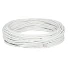 Cabo de Rede 30 Metros 30m Branco CAT5e UTP Crimpado Testado LAN CFTV Cabo de Rede 30 Metros 30m Branco CAT5e UTP Crimpado Testado LAN CFTV