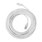 Cabo de rede branco 15 metros Internet CFTV Montado Pronto Para o Uso Cabo de rede branco 15 metros Internet CFTV Montado Pronto Para o Uso