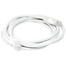 Cabo de Rede Cat.5E, 10 Metros, PC-ETHU100 Branco Patch Cord, PlusCable - Branco