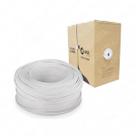 Cabo de rede cat5 300m branco se325 bobina alarme