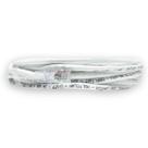 Cabo De Rede Cat5e 100% Cobre Branco 3 Metros Patch Cord Internet Crimpado Lan Cftv Pronto