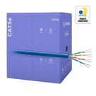 Cabo De Rede Cat5e 305m Fortrek Fk 500c Cmx Azul - Cx - 305