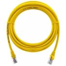 Cabo de rede cat5e patch cord multilan amarelo 1,5m