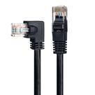 Cabo de Rede Cat5e Plug 90 Graus para Lateral - 3 Metros Cabo de Rede Cat5e Plug 90 Graus para Lateral - 3 Metros
