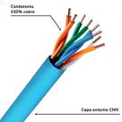 Cabo De Rede Cat5e Utp Cat 5e Furukawa Caixa C/ 305 Metros