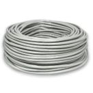 Cabo de Rede CAT6 100 Metros 100m Cinza UTP Ethernet Crimpado Pronto