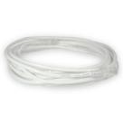 Cabo de Rede CAT6 5 Metros 5m Branco Rolo UTP Ethernet Crimpado 23AWG Pronto