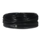 Cabo de Rede CAT6 50 Metros 50m Preto Rolo UTP Ethernet Crimpado 23AWG Pronto