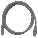 Cabo De Rede Cat6 Cabo Resistente De 1,5 Metros Condutores Em Cobre Nu Ideal Para Gamers Streamers Internet Sem Travamentos - Cinza