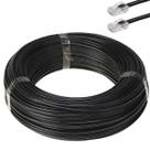 Cabo De Rede Cat6 Furukawa Anatel Montado 15 Metros Preto