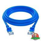 Cabo de Rede Cftv 15 Metros 8 Vias Upt 4 Pares Cat6 Azul