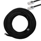 Cabo de Rede Cftv 55 Metros 8 Vias Upt 4 Pares Cat5 Preto